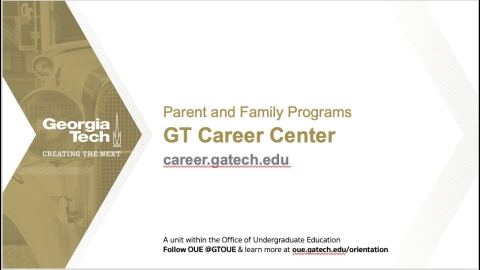 Embedded thumbnail for What&#039;s Buzzin at Georgia Tech: Career Center