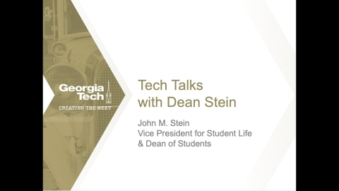 Embedded thumbnail for What&#039;s Buzzin at Georgia Tech: Tech Talks with Dean Stein