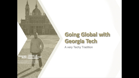 Embedded thumbnail for What&#039;s Buzzin at Georgia Tech: Going Global at Georgia Tech