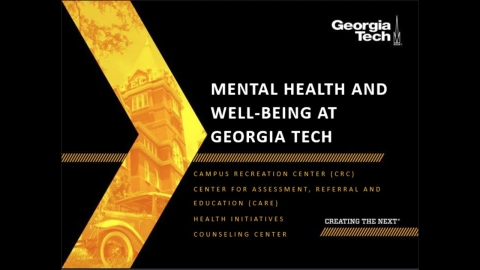 Embedded thumbnail for What&#039;s Buzzin at Georgia Tech: Mental Health &amp; Well-Being