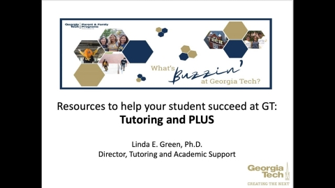 Embedded thumbnail for What&#039;s Buzzin at Georgia Tech: Tutoring and Academic Support 