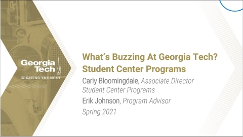 Embedded thumbnail for What&#039;s Buzzin at Georgia Tech: Student Center Programs Council